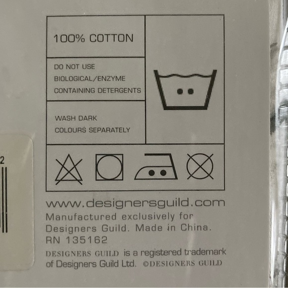 Designers Guild Freya Ivory Sham NWT - Picture 4 of 9